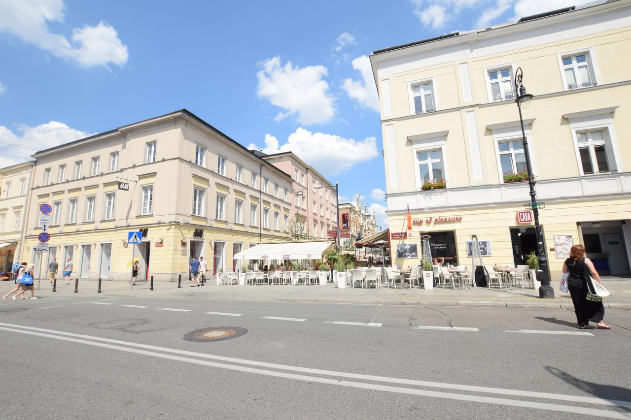 Elegant Apartment Chmielna Promenade Warschau Buitenkant foto